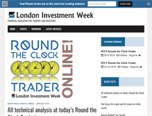 Tablet Screenshot of londoninvestmentweek.com